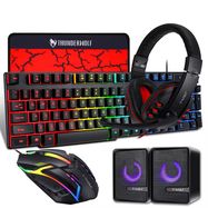 Extralink Gaming Set TF850 5in1 | Set of keyboard + mouse + headphones + pad + speakers | LED backlight, EXTRALINK