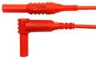 BANANA TEST LEADS, 10A, 1KV, RED, 1.5M