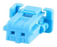 WTB HOUSING, RCPT, 2POS, 1ROW, 2MM, BLU