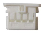 WTB HOUSING, RCPT, 4POS, 1ROW, 2MM, WHT