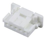 WTB HOUSING, RCPT, 5POS, 1ROW, 2MM, WHT