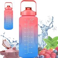 Extralink | Motivational Bottle | Water Bottle, 2000ml, Red-Blue, BUT-994, EXTRALINK