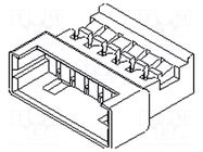 Connector: wire-wire; plug; male; PIN: 6; PicoBlade™; for cable MOLEX