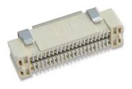 CONNECTOR, STACKING, PLUG, 40POS, 2ROW