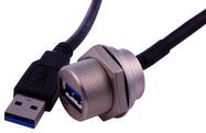 USB CABLE, TYPE3.0 RCPT-A PLUG-A, 200MM