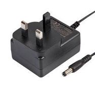 ADAPTER, AC-DC, 1 O/P, 12V, 1A