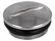 Stopper; M40; 1.5; IP68; brass; Plating: nickel; SKINDICHT® LAPP