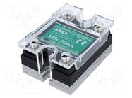 Relay: solid state; Ucntrl: 80÷280VAC; 50A; 24÷280VAC; ASR; 1-phase ANLY ELECTRONICS