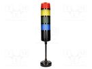 Signaller: signalling column; LED; red/yellow/green/blue; IP54 W2