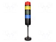 Signalling column; red/yellow/green/blue; LED; 18÷32VDC; IP54 W2