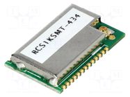 Module: RF; 434MHz; -112dBm; 2.2÷3.6VDC; 20dBm; SMD; 15x23.5mm RADIOCONTROLLI