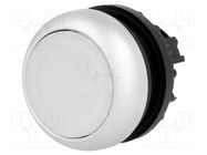 Switch: push-button; 22mm; Stabl.pos: 1; white; M22-FLED,M22-LED EATON ELECTRIC