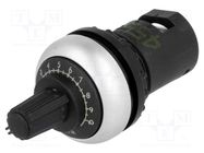 Potentiometer; 22mm; RMQ-Titan; -25÷70°C; Ø22.5mm; IP66; 1kΩ EATON ELECTRIC