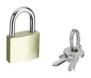 PADLOCK, 2 KEY, MCB