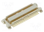 Connector: PCB to PCB; male; PIN: 50; 0.5mm; H: 3mm; gold-plated; SMT 