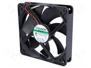 Fan: DC; axial; 12VDC; 120x120x25mm; 158.1m3/h; 40.5dBA; Vapo; 24AWG SUNON
