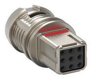 CONNECTOR HOUSING, RCPT, 6POS, 2.54MM