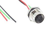 SENSOR CORD, M12 RCPT-FREE END, 304.8MM