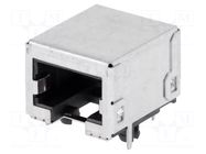 Connector: RJ45; socket; PIN: 8; Cat: 5e; shielded; gold-plated; 8p8c MOLEX