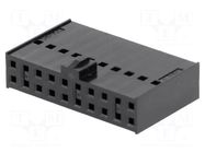 Connector: wire-board; plug; female; C-Grid III; 2.54mm; PIN: 20 MOLEX