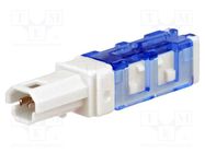 Plug; Connector: wire-wire; NDC; PIN: 1; 28AWG÷24AWG; 0.08÷0.2mm2 NICHIFU