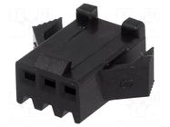 Connector: wire-wire; plug; female; PIN: 3; NPP; for cable; 2.5mm NINIGI