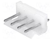 Connector: wire-board; socket; male; PIN: 4; straight; 7A; 250V; THT JOINT TECH