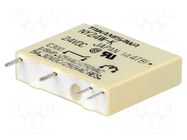 Relay: electromagnetic; SPST-NO; Ucoil: 24VDC; 5A; 5A/250VAC; NY FCL Components