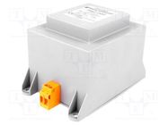 Transformer: mains; 200VA; 230VAC; 110V; Leads: terminal block BREVE TUFVASSONS