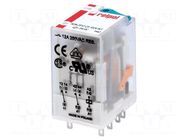 Relay: electromagnetic; DPDT; Ucoil: 24VDC; Icontacts max: 24A RELPOL