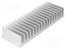 Heatsink: extruded; grilled; L: 50mm; W: 150mm; H: 25mm; aluminium STONECOLD