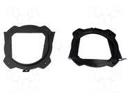 Speaker frame; 130mm; Opel; Opel Corsa B 1993->2000; 2pcs. ACV