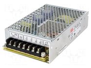 Power supply: switching; for building in,modular; 100W; 24VDC MEAN WELL