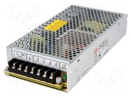 Power supply: switching; for building in,modular; 150W; 24VDC MEAN WELL