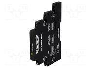 Relay: interface; SPST-NO; Ucntrl: 10÷32VDC; 6A; SA ELCO SRL