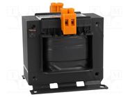 Transformer: mains; 160VA; 230VAC; 24V; Leads: terminal block; IP00 BREVE TUFVASSONS