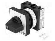 Switch: cam switch; Stabl.pos: 3; 20A; 0-1-2; for building in EATON ELECTRIC