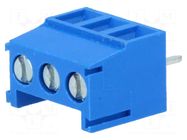 Connector: PCB terminal block; terminal; 12A; 300V; angled 90° NINIGI