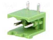 Pluggable terminal block; Contacts ph: 5.08mm; ways: 2; socket XINYA