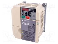 Inverter; 0.4kW; 3x380VAC; 3x380÷460VAC; 0÷10V; for wall mounting YASKAWA