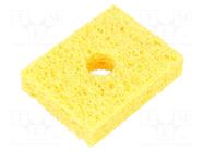 Tip cleaning sponge; for Weller's bench supports; 5pcs. WELLER