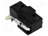 Microswitch SNAP ACTION; 15A/250VAC; 6A/30VDC; SPDT; ON-(ON) OMRON