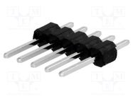 Connector: pin strips; pin header; male; PIN: 5; straight; 2.54mm 