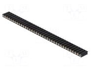 Connector: pin strips; socket; female; PIN: 36; THT; straight; 1x36 CONNFLY