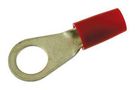 RING TERM, 3/8", RED, 10.5MM2, 8AWG