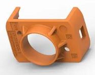 PROTECTION COVER, PA6 GF, ORANGE