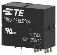 POWER RELAY, SPST-NO, 12VDC, 60A, THT