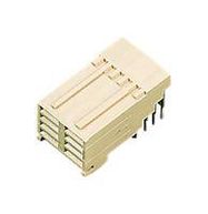 BACKPLANE CONN, RCPT, 4R/8POS, 2MM, FIT