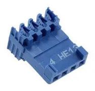 WTB CONN, RCPT, 4POS, 1ROW, 2.54MM