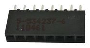 CONNECTOR, RCPT, 8POS, 1ROWS, 2.54MM